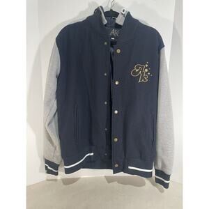 Akomplice Button Up Hoodie Large